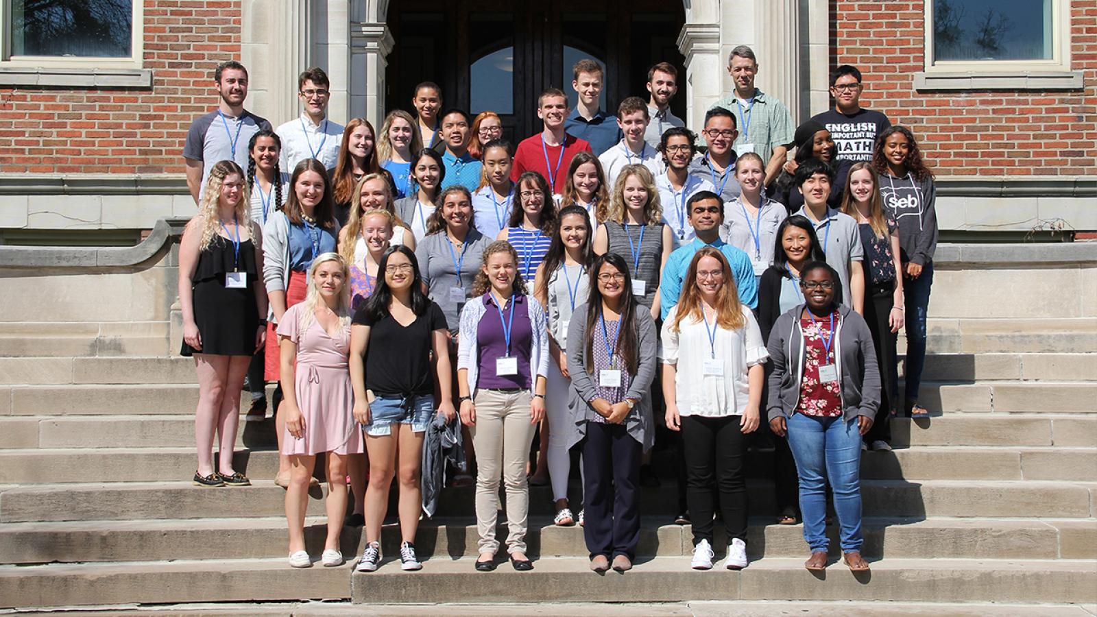 Group photo of Capstone Conference attendees